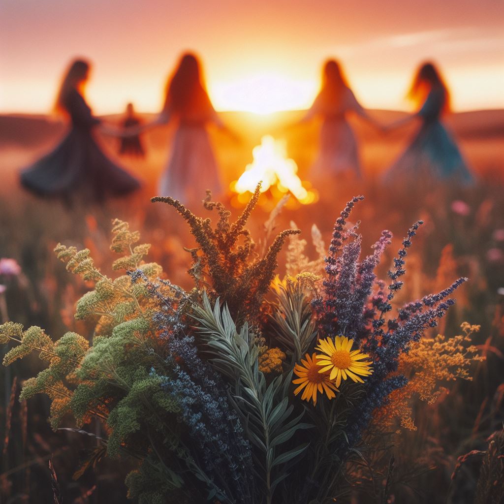 Frauenkreis, Fest, Feuer